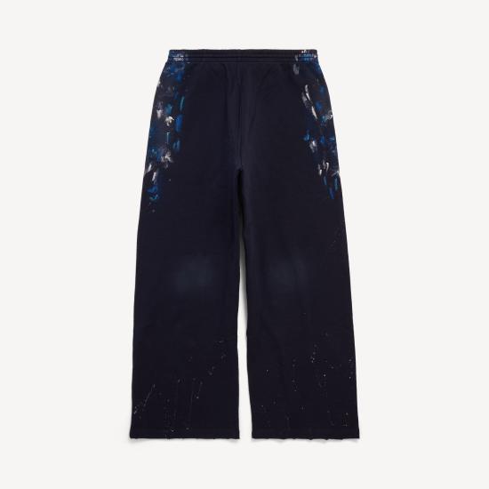 26FW 발렌시아가 스트레이트 팬츠 871496TUVJ6 8065 NAVY - BALENCIAGA
