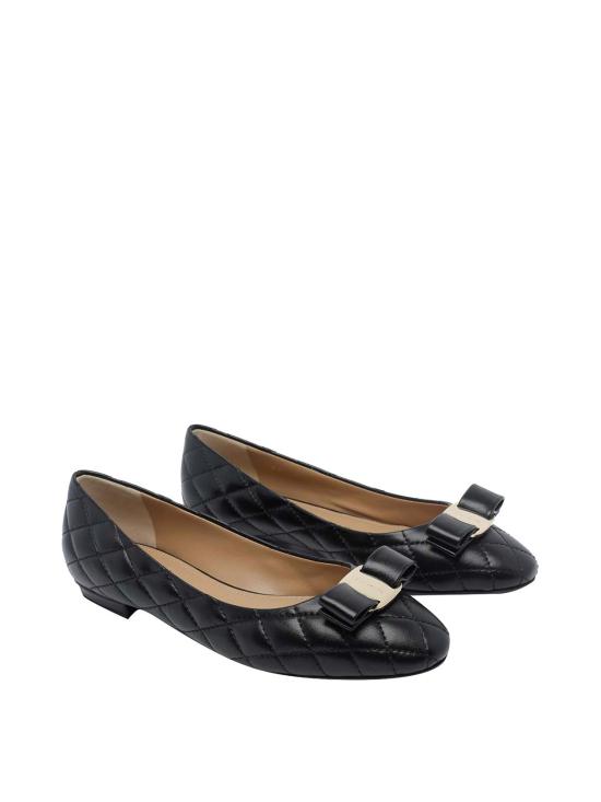 26FW 살바토레 페라가모 플랫 슈즈 79849801M456 BLACK - SALVATORE FERRAGAMO