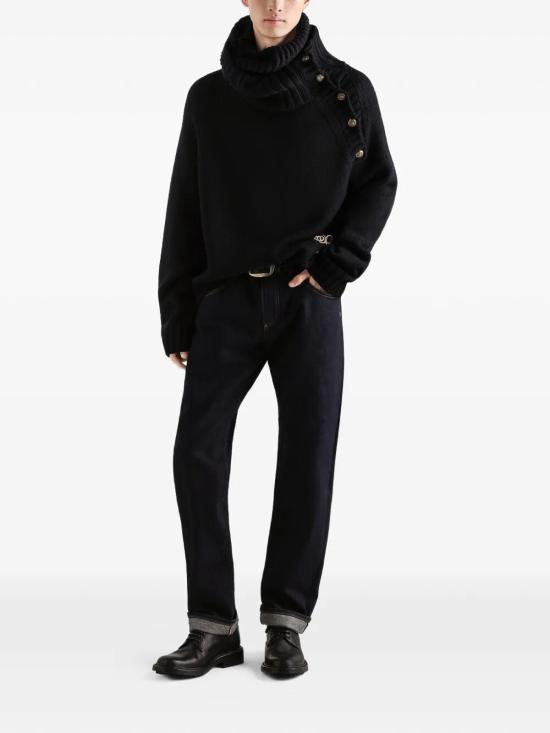 26FW 돌체앤가바나 스트레이트 팬츠 GP14JZG8NM1S9001 DARK BLUE - DOLCE & GABBANA