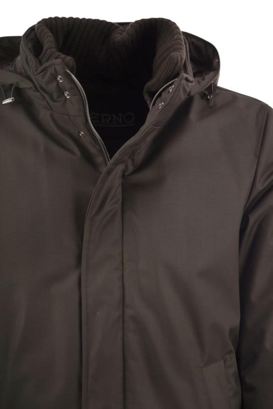 26FW 에르노 후드 다운 자켓 PI001155U12638 8800 MARRONESCU - HERNO