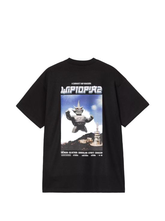 26FW 칼하트 WIP 반팔 티셔츠 I037217 89XX BLACK - CARHARTT WIP