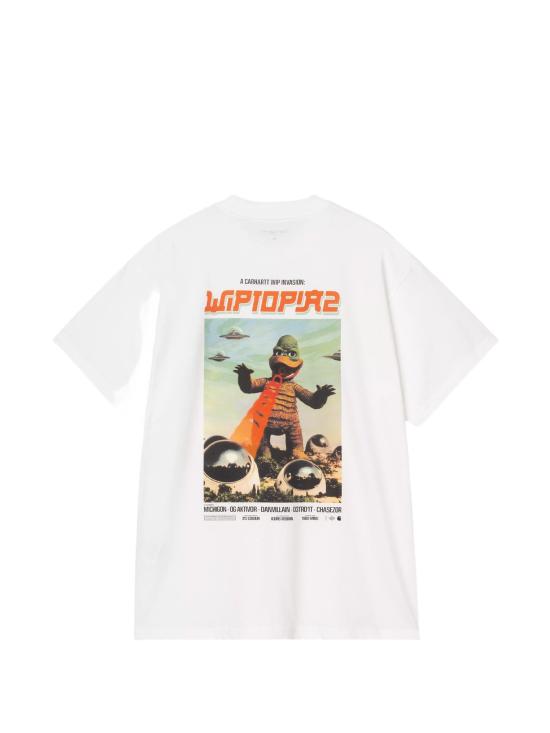 26FW 칼하트 WIP 반팔 티셔츠 I037217 02XX WHITE - CARHARTT WIP