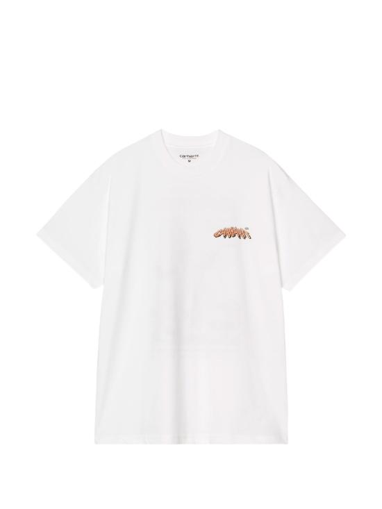 26FW 칼하트 WIP 반팔 티셔츠 I037217 02XX WHITE