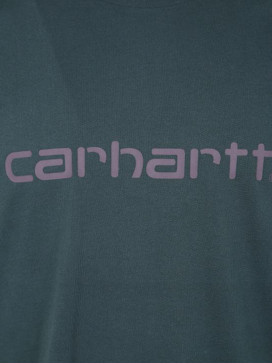 26FW 칼하트 WIP 스크립트 숏 슬리브 티셔츠 I035700 3YZXX DARKSCARAB - CARHARTT WIP