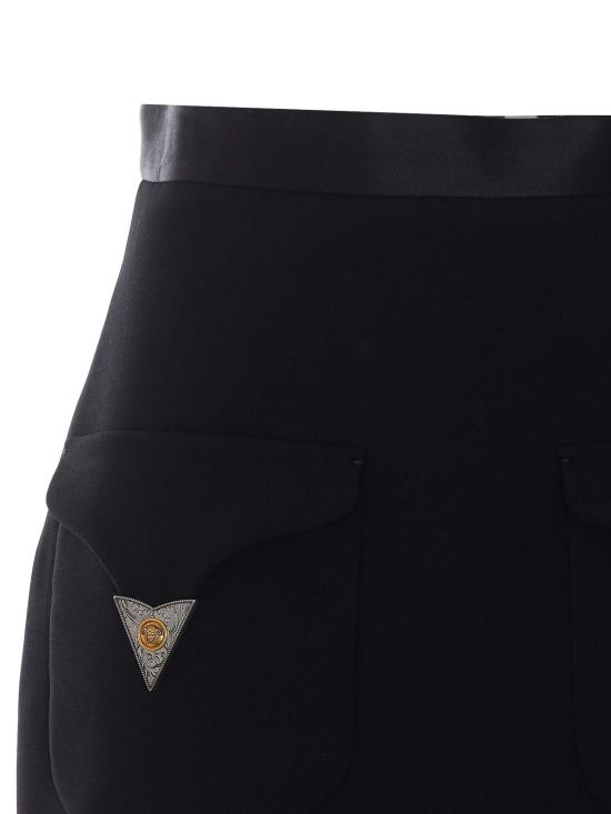 26FW 베르사체 스커트 10254571A183051B000 BLACK - VERSACE