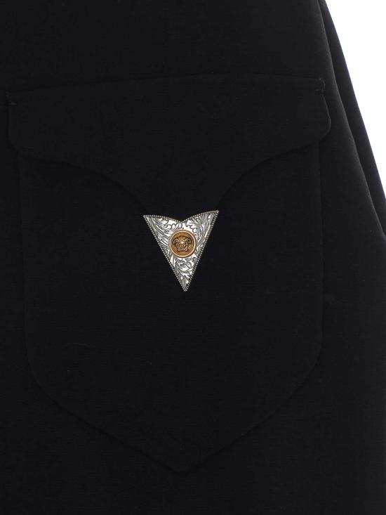 26FW 베르사체 스커트 10254571A183051B000 BLACK - VERSACE