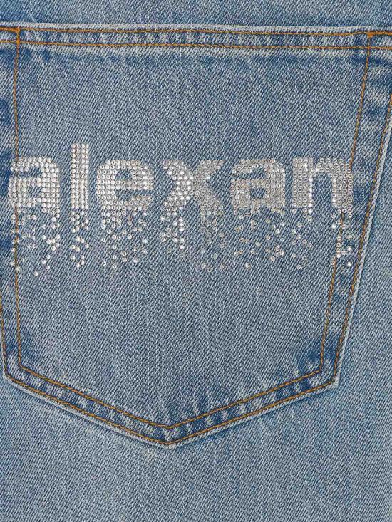 26SS 알렉산더 왕 스트레이트 팬츠 4DC1264111486 BLUE - ALEXANDER WANG