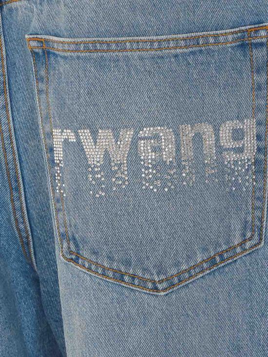 26SS 알렉산더 왕 스트레이트 팬츠 4DC1264111486 BLUE - ALEXANDER WANG