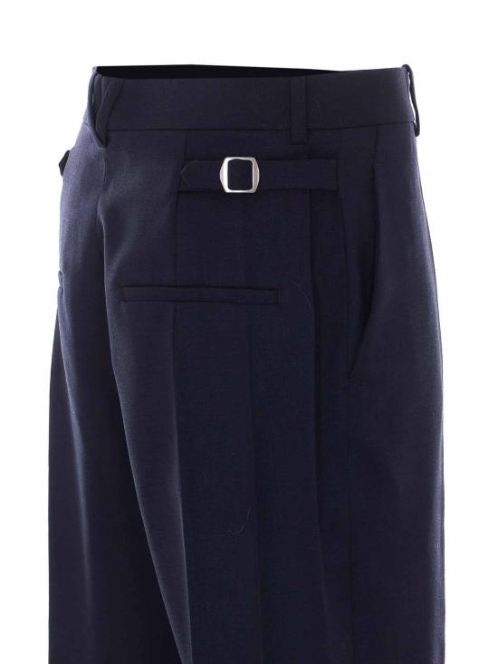 26FW 보테가베네타 스트레이트 팬츠 A003XTV6Y504071 BLUE - BOTTEGA VENETA
