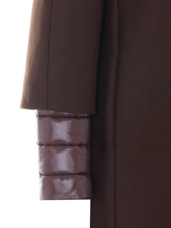 26FW 에르노 울트라라이트 나일론 버진 울 혼방 코트 CA000640D333448810 BROWN - HERNO