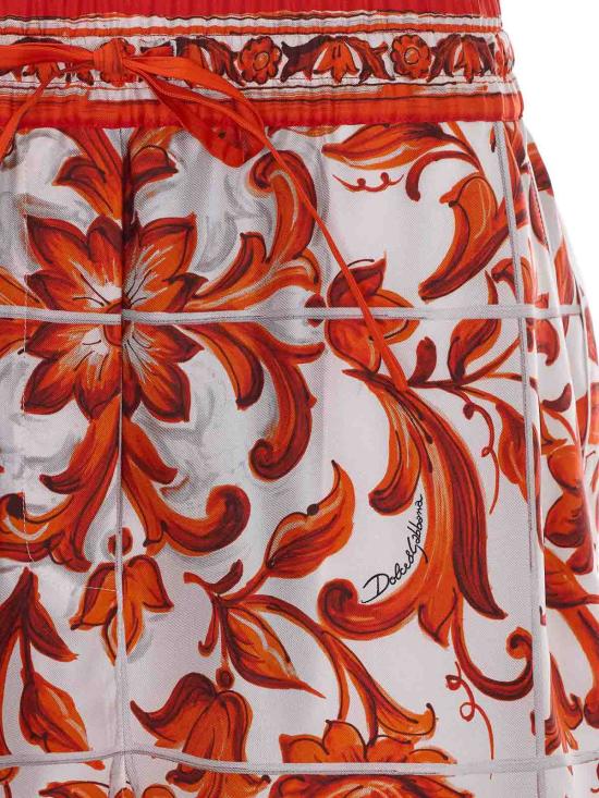 26SS 돌체앤가바나 스트레이트 팬츠 FTDB8TGDDRES9000 ORANGE - DOLCE & GABBANA