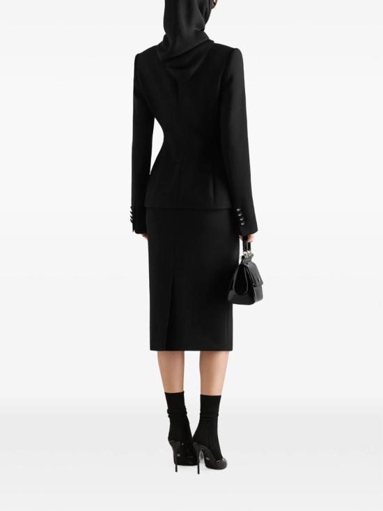 26FW 돌체앤가바나 스커트 F4C4STFU2L8N0000 BLACK - DOLCE & GABBANA