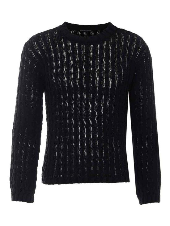26FW 앤 드뮐미스터 스웨터 14303KN089099 BLACK