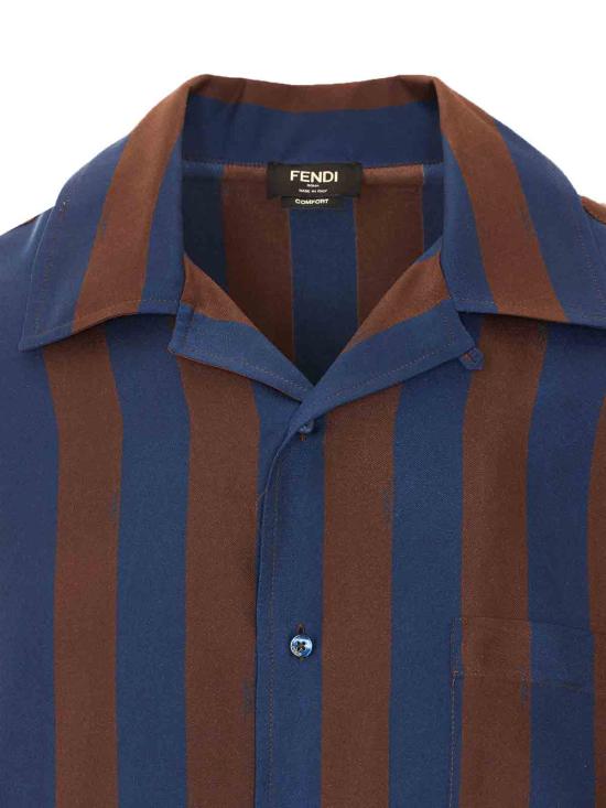 26SS 펜디 반팔 티셔츠 FS1369AU6ZF1WXN BLUE - FENDI