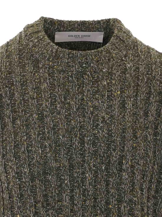 26FW 골든구스 스웨터 GMP02827P00267835397 GREEN - GOLDEN GOOSE