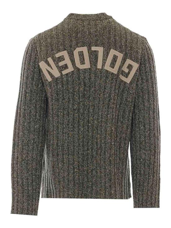 26FW 골든구스 스웨터 GMP02827P00267835397 GREEN - GOLDEN GOOSE