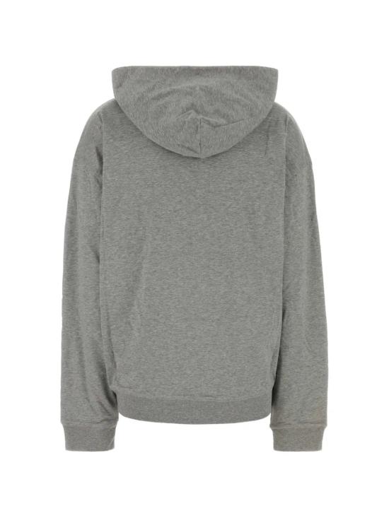 26FW 미우미우 코튼 플리스 후디 MJLA63SOOO192D F0031 GRIGIO - MIU MIU