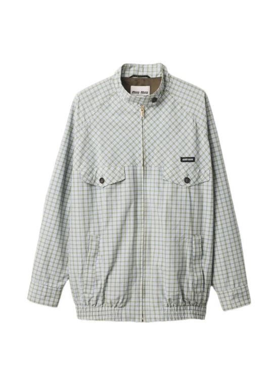 26FW 미우미우 자켓 ML1518SOOO196E F073K BIANCOSALVIA F073K BIANCO SALVIA