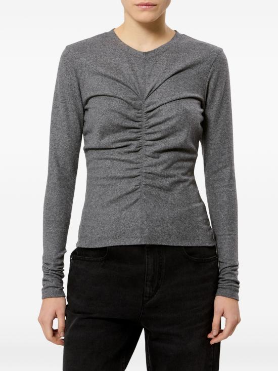 26FW 이자벨마랑에뚜왈 반팔 티셔츠 HT0960FAD3K05E 02GY GREY - ISABEL MARANT ETOILE