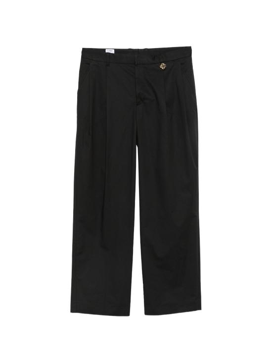 26FW 카사블랑카 스트레이트 팬츠 MAW26TR46201 BLACK
