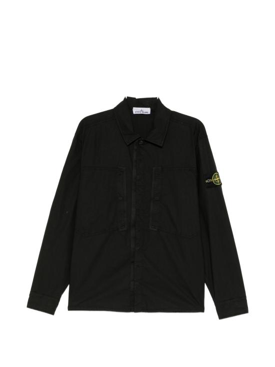 26FW 스톤 아일랜드 긴팔 셔츠 L2S151200005S0003 V0029 BLACK