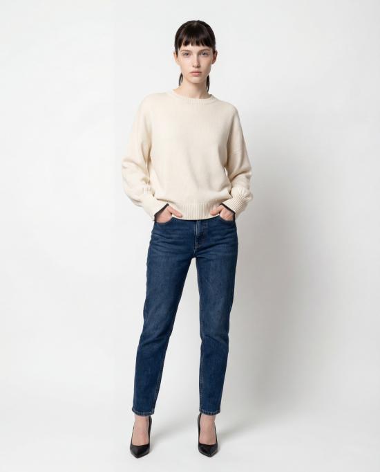  브루넬로 쿠치넬리 스웨터 i202357 WHITE - BRUNELLO CUCINELLI