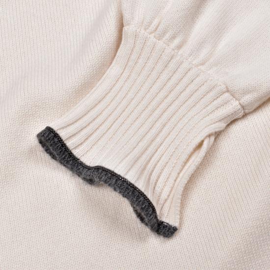  브루넬로 쿠치넬리 스웨터 i202357 WHITE - BRUNELLO CUCINELLI