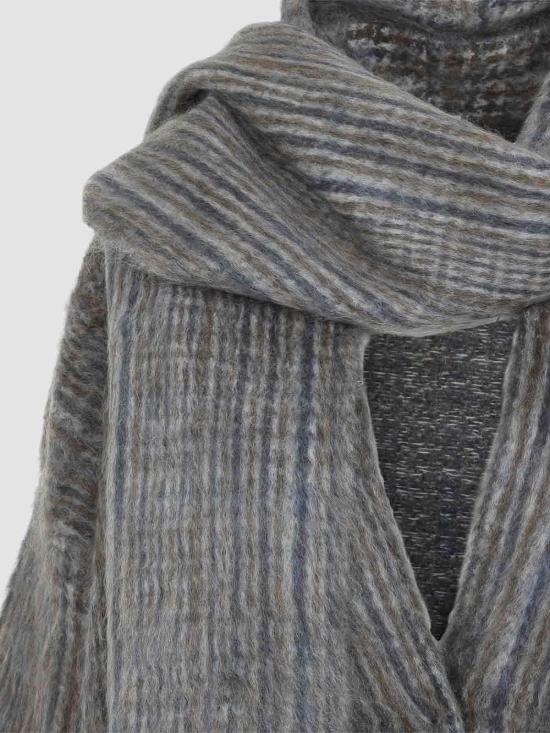 26FW 브루넬로 쿠치넬리 가디건 M2I247016CXA37 DARK GREY - BRUNELLO CUCINELLI