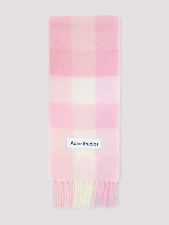 26FW 아크네 스튜디오 모헤어 체크 머플러 CA0084DTL MULTICOLOUR - ACNE STUDIOS