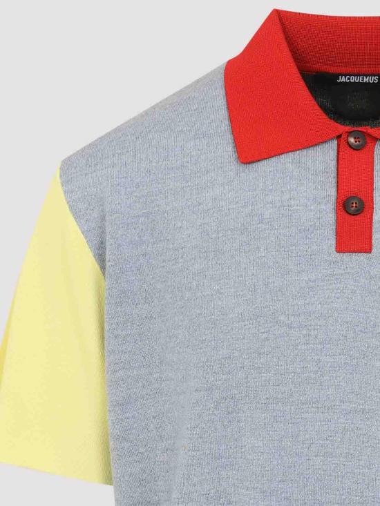 26FW 자크뮈스 폴로 티셔츠 POM00625AK00346001 MULTICOLOUR - JACQUEMUS