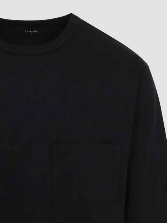 26FW 르메르 반팔 티셔츠 TS0045LJ1073BK999 BLACK - LEMAIRE