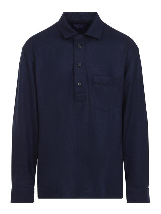 26FW 랄프로렌 퍼플라벨 셔츠 790P22480001NAVY PURPLE