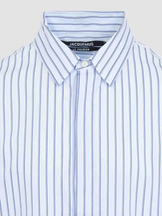 26FW 자크뮈스 셔츠 SHM00541AW009283DO BLUE - JACQUEMUS