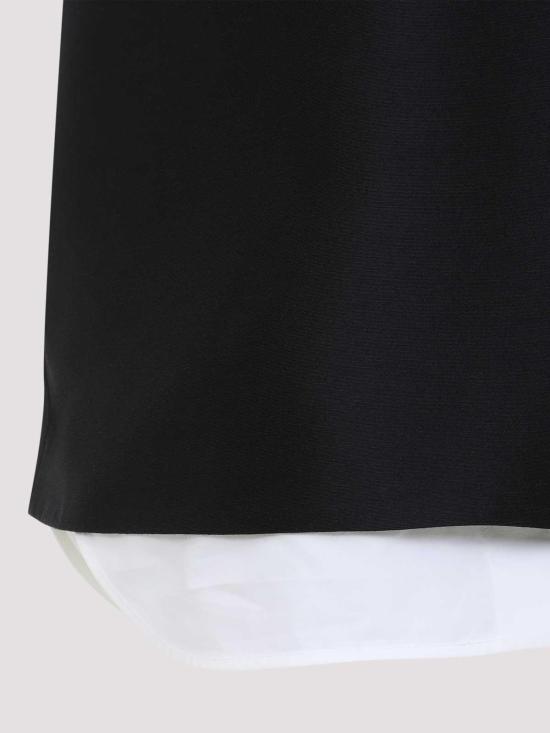 26FW 발렌시아가 하이브리드 셔츠 미니 드레스 A00296TUT221000 BLACK - BALENCIAGA