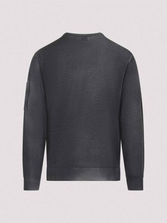 26FW 씨피 컴퍼니 스웨터 21CMKN046A003247SR90 GREY - C.P. COMPANY