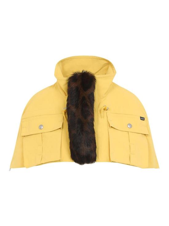 26FW 프라다 미디 스커트 292425SWAO199YF0010 YELLOW