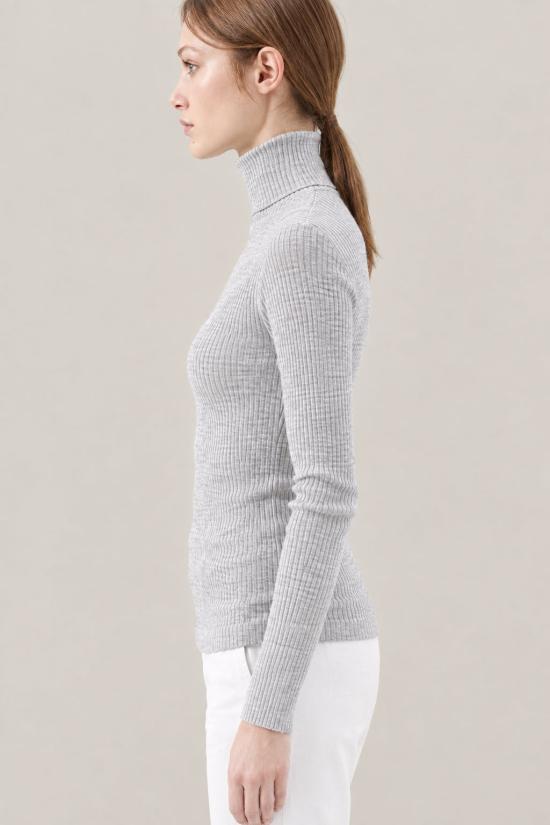  브루넬로 쿠치넬리 스웨터 i272689 GRAY - BRUNELLO CUCINELLI
