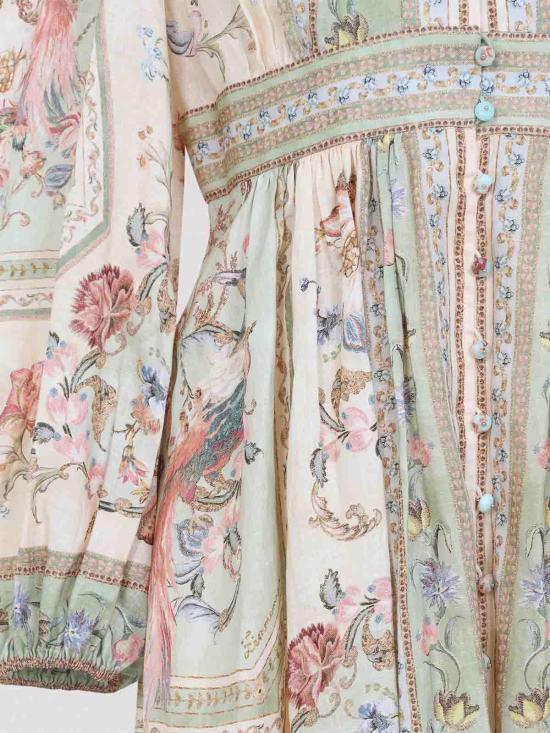 26FW 짐머만 숏팬츠 0932DSS264SAGE MULTICOLOUR - ZIMMERMANN