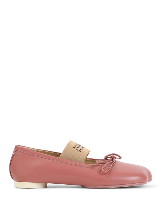 26FW MM6 메종마르지엘라 아나토믹 뉴메릭 발레리나 플랫 슈즈 S59WZ0099P3628T2303 PINK