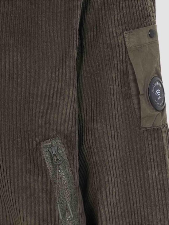 26FW 씨피 컴퍼니 탑 21CMSS221A110472G683 DARK GREEN - C.P. COMPANY