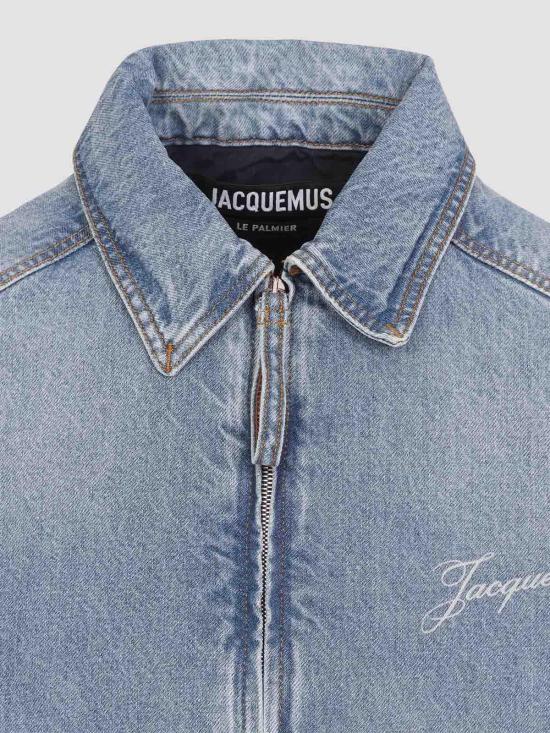 26FW 자크뮈스 스웨터 OUM00055AD0003833C DENIM - JACQUEMUS