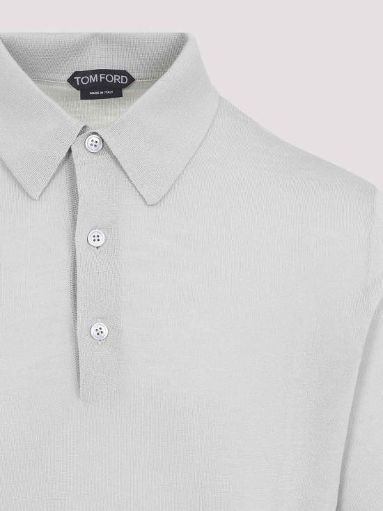 26FW 톰포드 폴로 티셔츠 KPL055YMK073WAE WHITE - TOMFORD