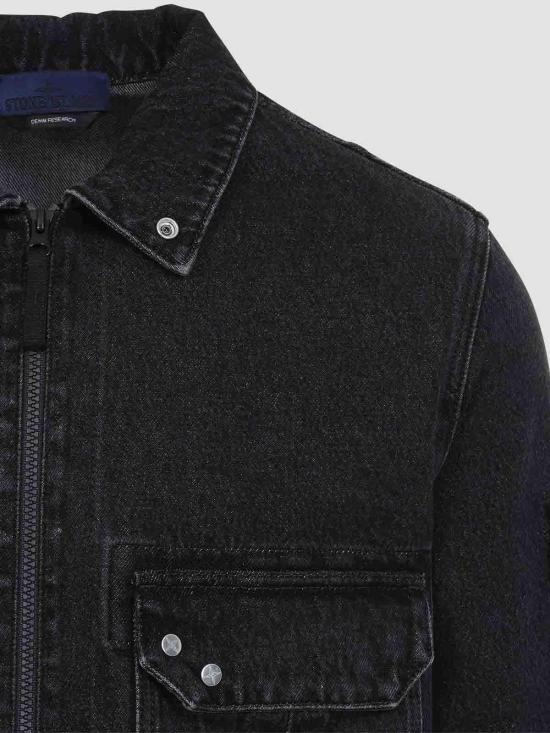 26FW 스톤 아일랜드 지퍼 디테일 컴포트 핏 오버셔츠 L2S141200002S0J32VJ902 BLACK - STONE ISLAND