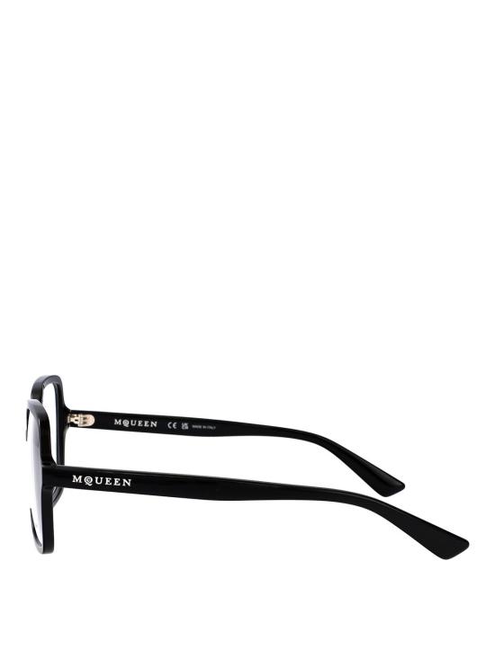 25FW 알렉산더 맥퀸 안경 AM0538O001 BLACK - ALEXANDER MCQUEEN