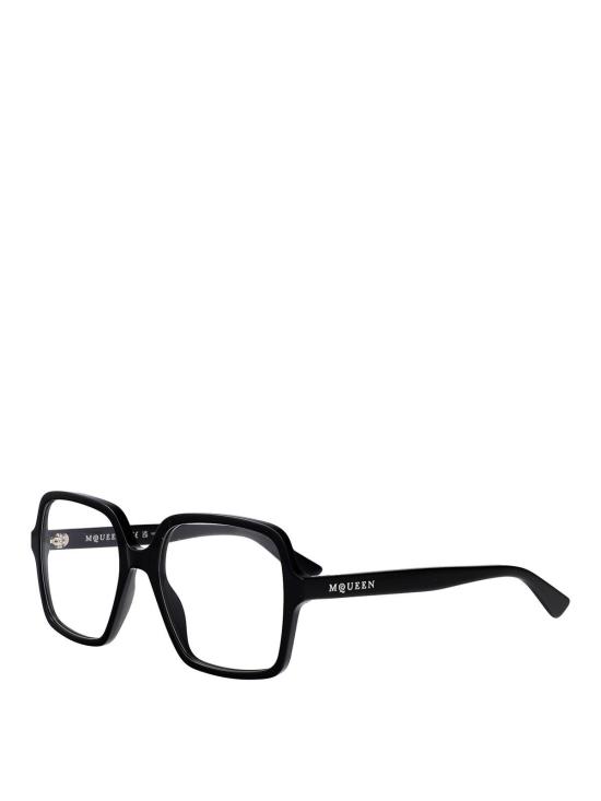 25FW 알렉산더 맥퀸 안경 AM0538O001 BLACK - ALEXANDER MCQUEEN