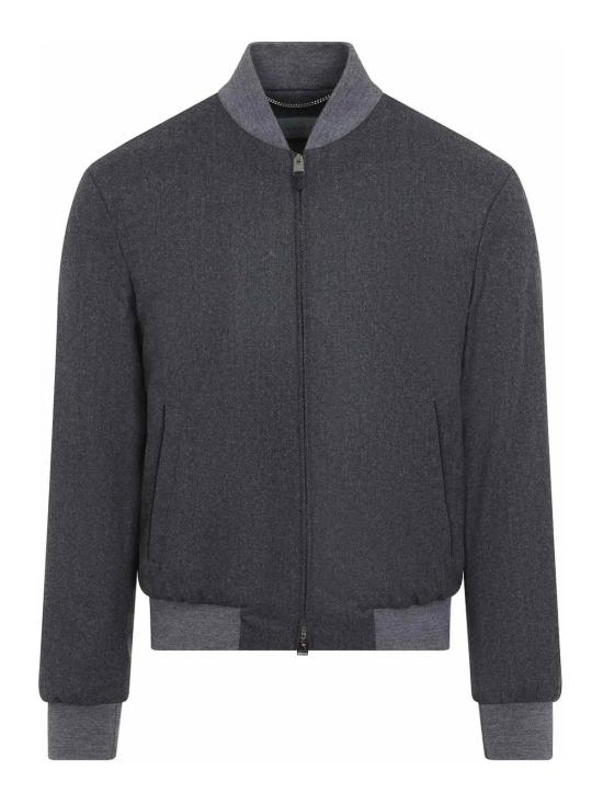 26FW 카날리 봄버 자켓 O41103SG03516111 GREY