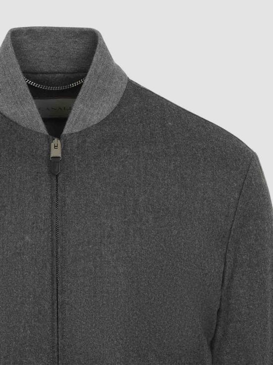 26FW 카날리 봄버 자켓 O41103SG03516111 GREY - CANALI