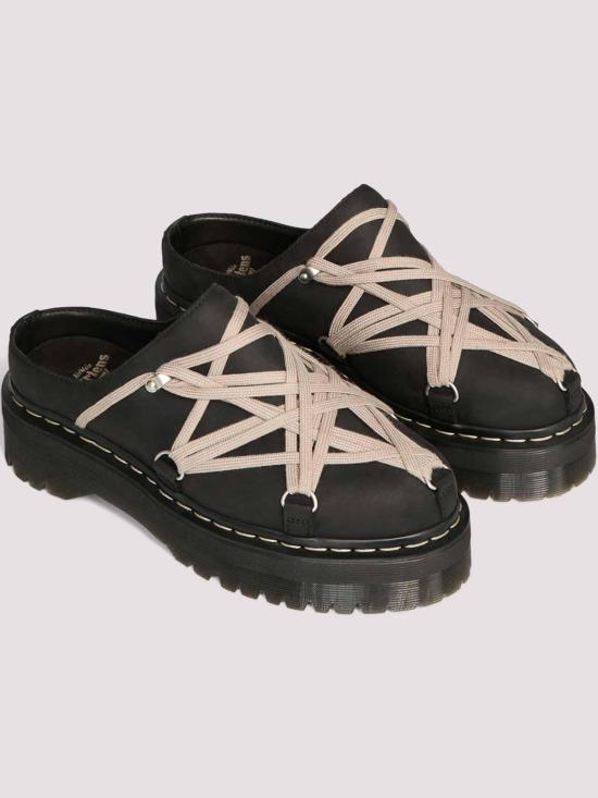 26FW 닥터마틴 뮬/슬리퍼 DM02F1815600109 BLACK - DR.MARTENS