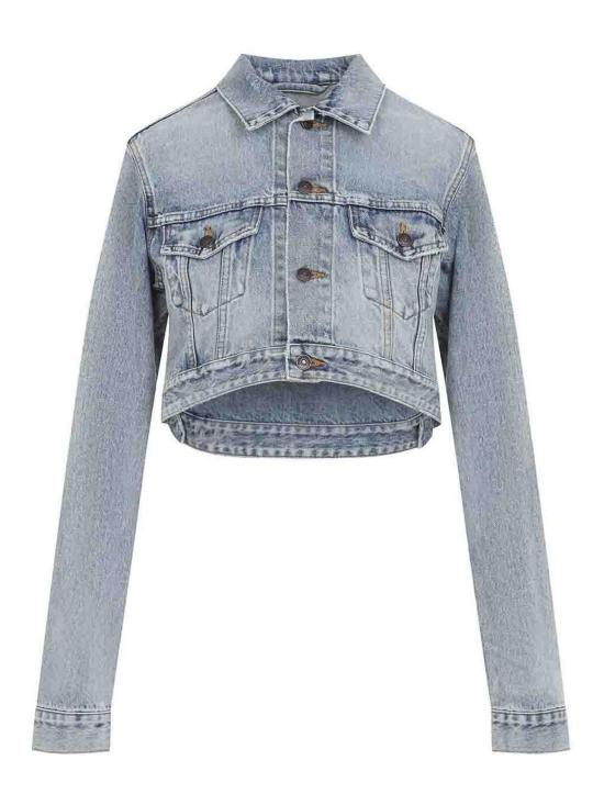 26FW 발렌시아가 자켓 A001O8TBP484020 LIGHT GREY