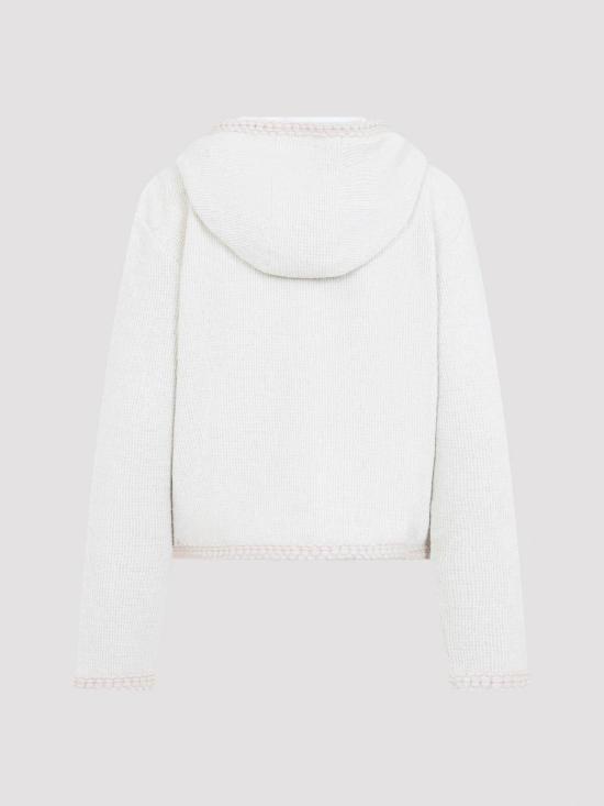 26FW 몽클레어 가디건 L20938G0003989BKG037 WHITE - MONCLER